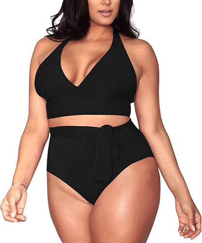 New Plus Size Bikini Sexy Plus Size Swimsuit Women Bathing Swimwear